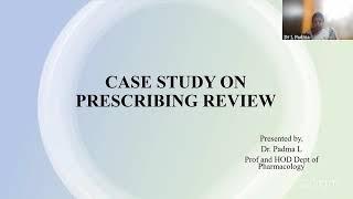 Drug interactions, Drug prescribing, Prescription review - Clinical Case based discussion | Dr Padma