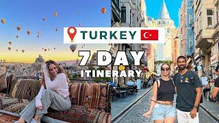 PERFECT 7 DAY TURKEY ITINERARY FOR 2025: Istanbul & Cappadocia in one week | Turkey Travel Vlog