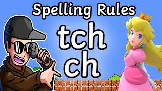 TCH or CH? | A Spelling Rule Rap Song For Spelling One Syllable Words That End in a /ch/ Sound.