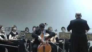 Eugene Prokoshin plays Gulda Cello Concerto with "Cantus firmus" orchestra. Ouverture.