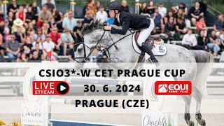 LIVE  | show-jumping CSIO3*-W CET Prague Cup (CZE) – 30. 6. 2024