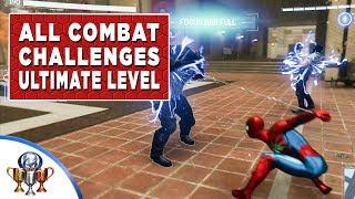 Spider-Man (PS4) All Combat Challenges - Gold Ultimate Level Walkthrough