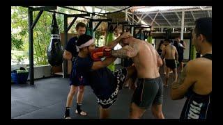 Muay Thai Training at Lionheart Samui by Fitkoh