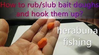 Bait balls rubbing technique demonstration and practice