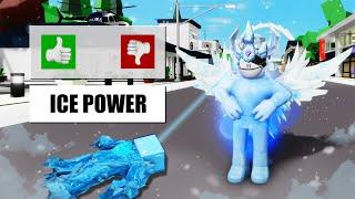 NEW!! How To Get ICE POWER In Brookhaven - Roblox