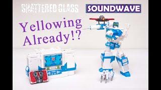 Yellow out of the Box? Transformers Shattered Glass Soundwave