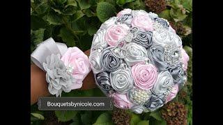 Easy DIY Brooch Corsage l Bridal Bouquet l Easy Wedding Project