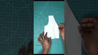 How to make the Perfect V-neckline #patternmaking #sewingtutorial #fashiondesign #necklinedesigns