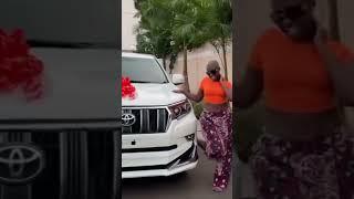 Fella Makafui Gifts her self a brand new car  i