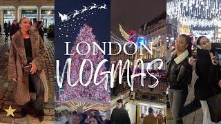 VLOGMAS  | Covent Garden, xmas markets, last-minute shopping, late night drives, weekend in London