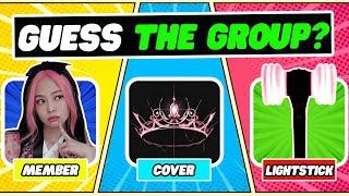 GUESS THE KPOP GROUP BY 3 CLUES  | Black Pink, BTS, NewJeans, BabyMonster, ILLIT | QUIZ KPOP GAMES