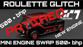 GT7. Roulette Glitch. AWESOME Mini Engine Swap 508 bhp. Gran Turismo 7. STEVIE DVD