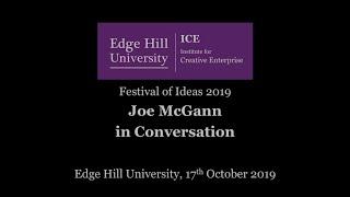 Festival of Ideas 2019: Joe McGann in Conversation