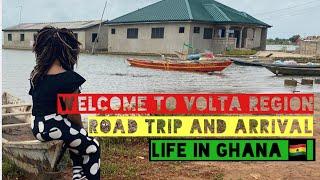 Ghana Vlog | Welcome To Volta Region | Road Trip and Arrival | Life In Ghana  |YayraRose