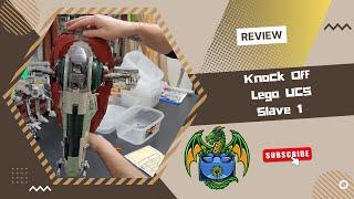 Knock Off Lego Star Wars UCS Slave 1 build  & review -  Finale - Part 4