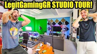 Ότι ΔΕΝ έχετε ΔΕΙ ΠΟΤΕ στο Studio του @LegitGamingGR    - CREATORS' STUDIO TOUR ep.3