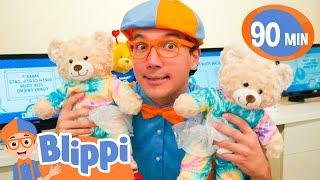 Blippi Builds The CUTEST Toy Bears | Toys For Kids | Blippi Kids TV | Educational Videos for Kids