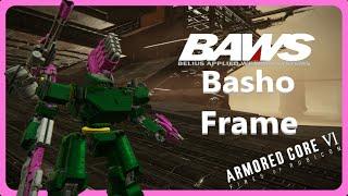 Everything (I Can Think Of) About the Basho Frame! Armored Core 6