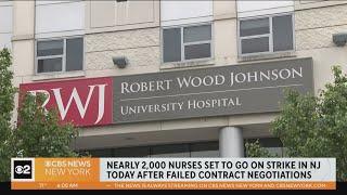 Nurses set to strike one of New Jersey's largest hospitals