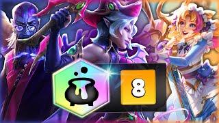 The ULTIMATE 8 Witchcraft God-Comp!!! | Teamfight Tactics Set 12 Ranked