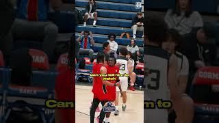 "You good boy" Meleek Thomas is the ultimate competitor   #aau #basketball#micdup