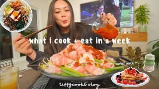 *realistic* what i cook + eat in a week / date night, mini seattle road trip, cozy fall recipes