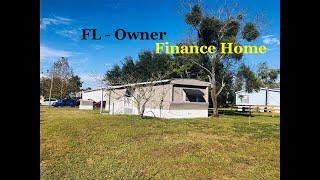 #Owner Finance mobile home on own land in Brooksville Florida with only 15% down payment