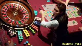 BIG TABLE ROULETTE HOT SESSION BIG BET CHIPS 100$ AND 25$ MORNING THURSDAY BIG WIN ️ 2024-08-29