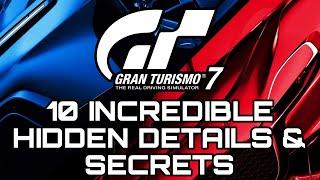 10 INCREDIBLE Hidden Details & Secrets in Gran Turismo 7!