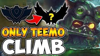 Teemo from Unranked to High Elo Returns!! (HOW HIGH CAN I CLIMB WITH TEEMO?)