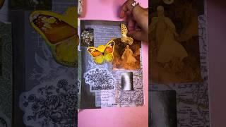 Junk Journal With Me  Pink Pixie Diary #junkjournal #journaling #shorts