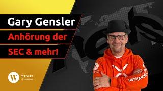 Kongress-Anhörung ► Gary Gensler unter Beschuss, Kommissare SEHR direkt, Berufung bei 70% ️