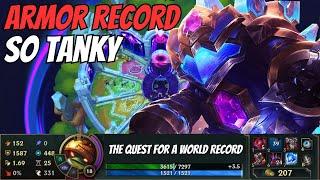 Going For The Armor WORLD RECORD! I Missed Something! Quest For A World Record