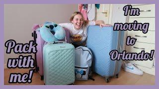 Pack with me to move to Orlando! (I’m going to work at Walt Disney World) 