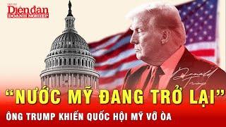 Tin nóng quốc tế: Cùng xem ông Trump tái sinh “Giấc mơ Mỹ” như nào trong phát biểu trước Quốc hội