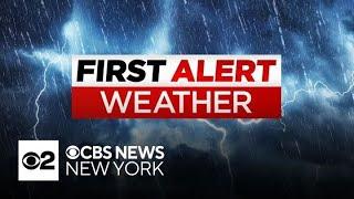 First Alert Weather: Messy day on Monday, high near 70