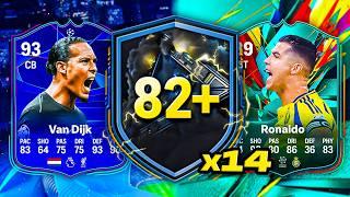 82+ x14 BEST OF PROMO PACKS!  FC 25 Ultimate Team