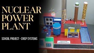 Nuclear power plant School project working model #nuclearpower #scienceproject  #nuclearenergy