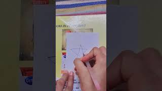stars easy drawing art by RK artist shorts ️️