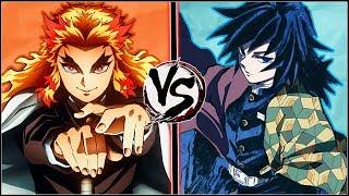 Kyojuro Rengoku Vs Giyu Tomioka