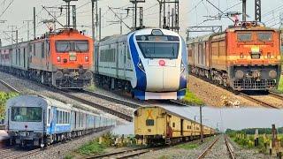 Dangerous WAP 7+ WAP 5+ WAP 4 | AMRIT BHARAT+ VANDE BHARAT+  YUVA+ SHATABDI+ PADATIK+ JODHPUR SF