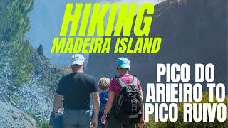 Pico do Arieiro to Pico Ruivo | Vereda hiking in Madeira Island.