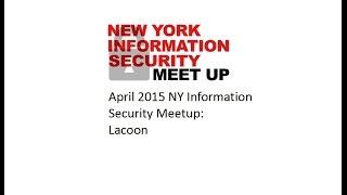 February 2015 NY Info Security Meetup - Lacoon Mobile