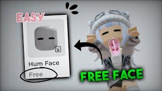 How to get this NEW FREE Cute Anime Face | Hum Face on Roblox