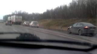 ДТП на автомагистрали