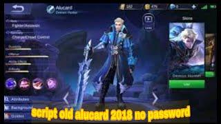 Script Old alucard mlbb no password