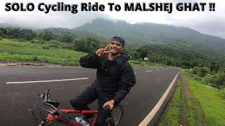 MALSHEJ GHAT Solo Ride On a cycle | Monsoon ride | @papiasmythicalrider  #malshejghat  #waterfall