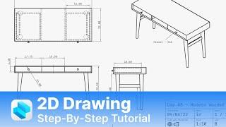 Create 2D Manufacture Drawings in Shapr3D | Day #10: Learn Shapr3D in 10 Days for Beginners!