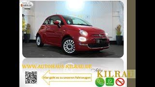 Fiat 500 Lounge mit Panorama & Digital-Tacho: Stilvoll, Scheckheftgepflegt & in Top-Zustand! #Kilrau