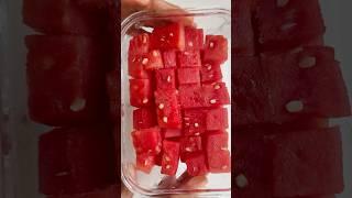 LEFTOVER WATERMELON? Freeze it and make skin nourish smoothie to protect your skin with carotenoids